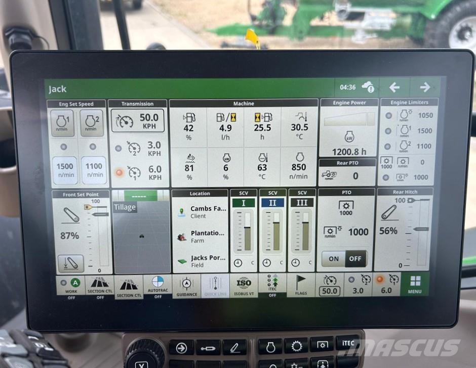 John Deere 6R185 Τρακτέρ