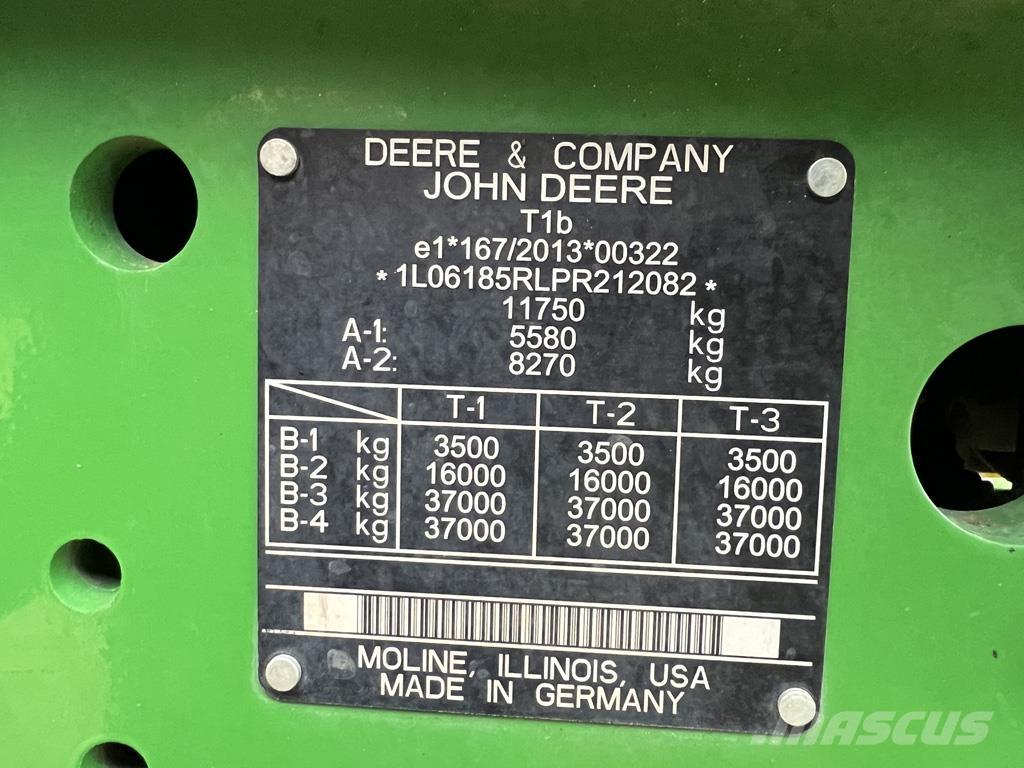 John Deere 6R185 Τρακτέρ