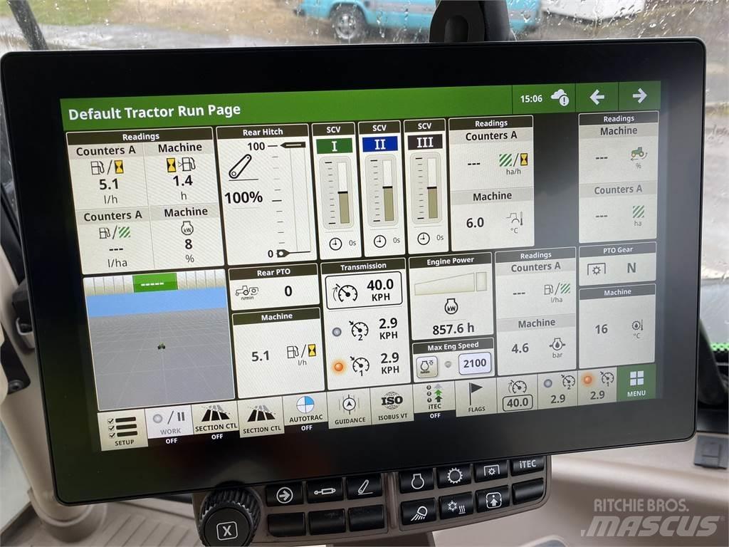 John Deere 6R185 Τρακτέρ