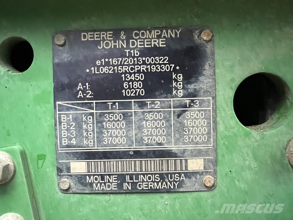 John Deere 6R215 Τρακτέρ