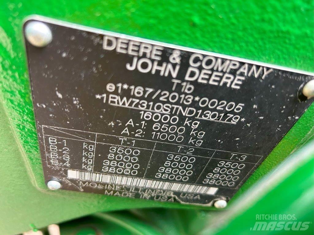 John Deere 7R310 Τρακτέρ
