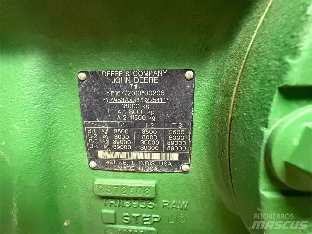 John Deere 8R370 Άλλα γεωργικά μηχανήματα
