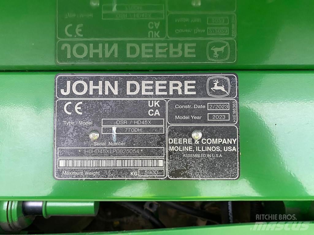 John Deere HD45X Θεριζοαλωνιστικές μηχανές
