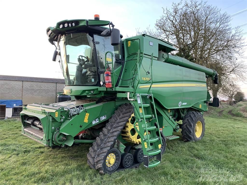 John Deere T670 Θεριζοαλωνιστικές μηχανές