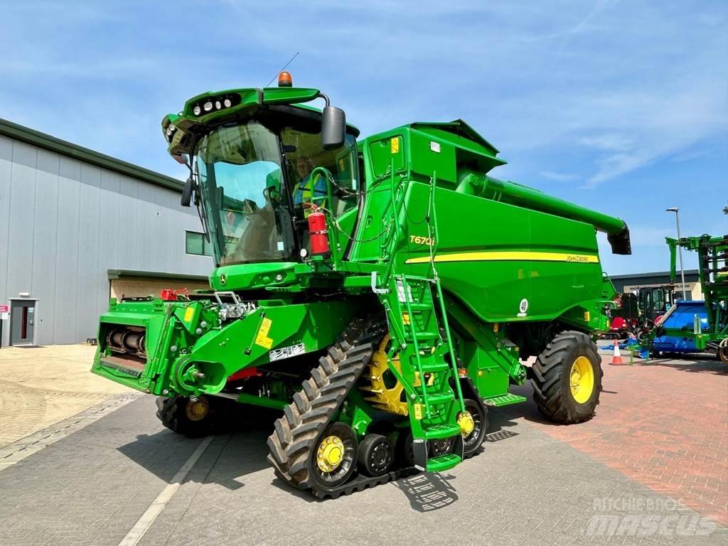 John Deere T670 Θεριζοαλωνιστικές μηχανές