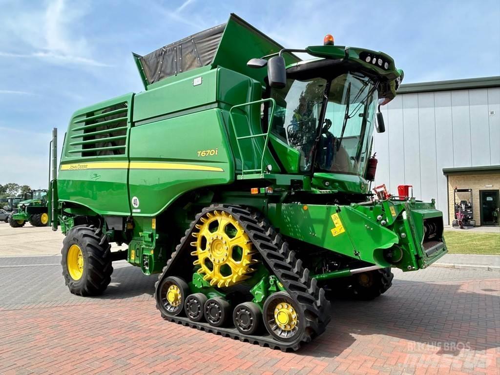 John Deere T670 Θεριζοαλωνιστικές μηχανές