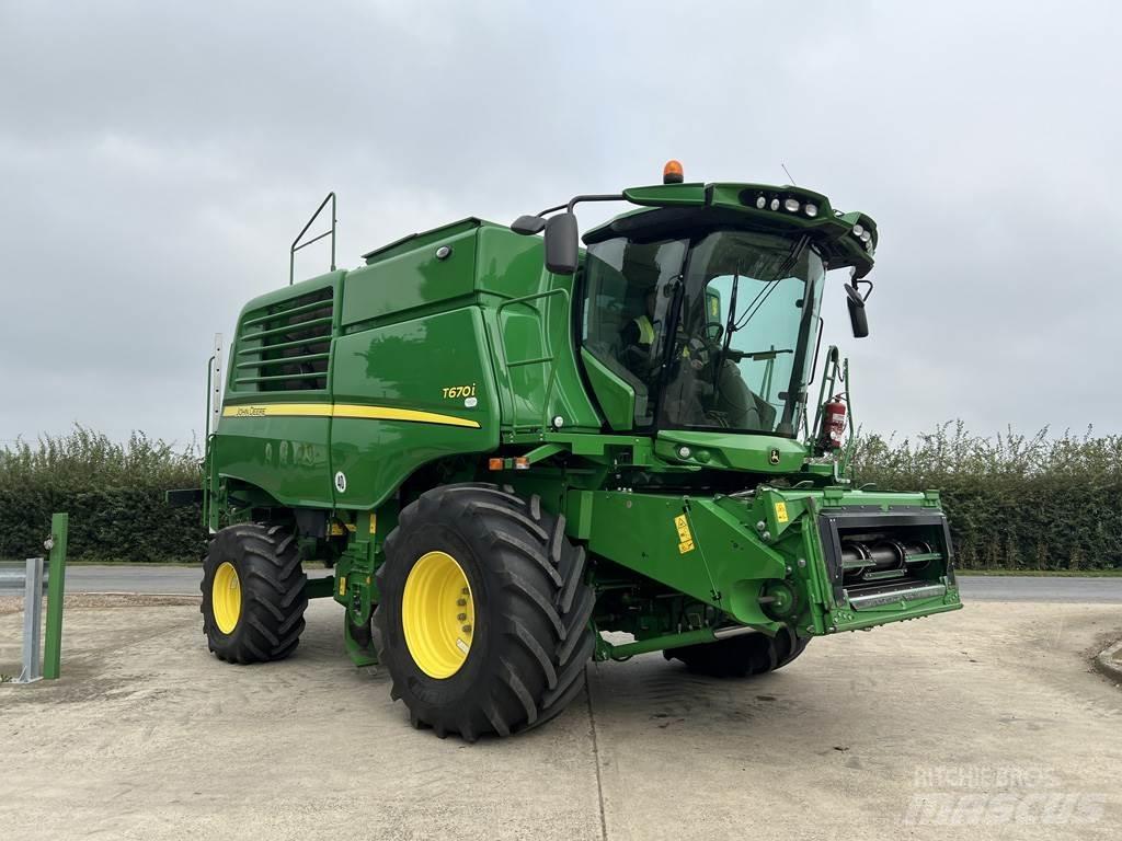 John Deere T670I Θεριζοαλωνιστικές μηχανές