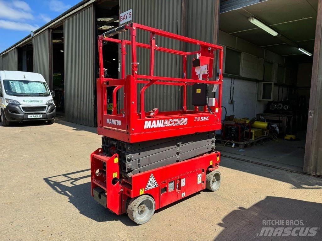 Manitou 78 SEC Ανυψωτήρες ψαλιδωτής άρθρωσης