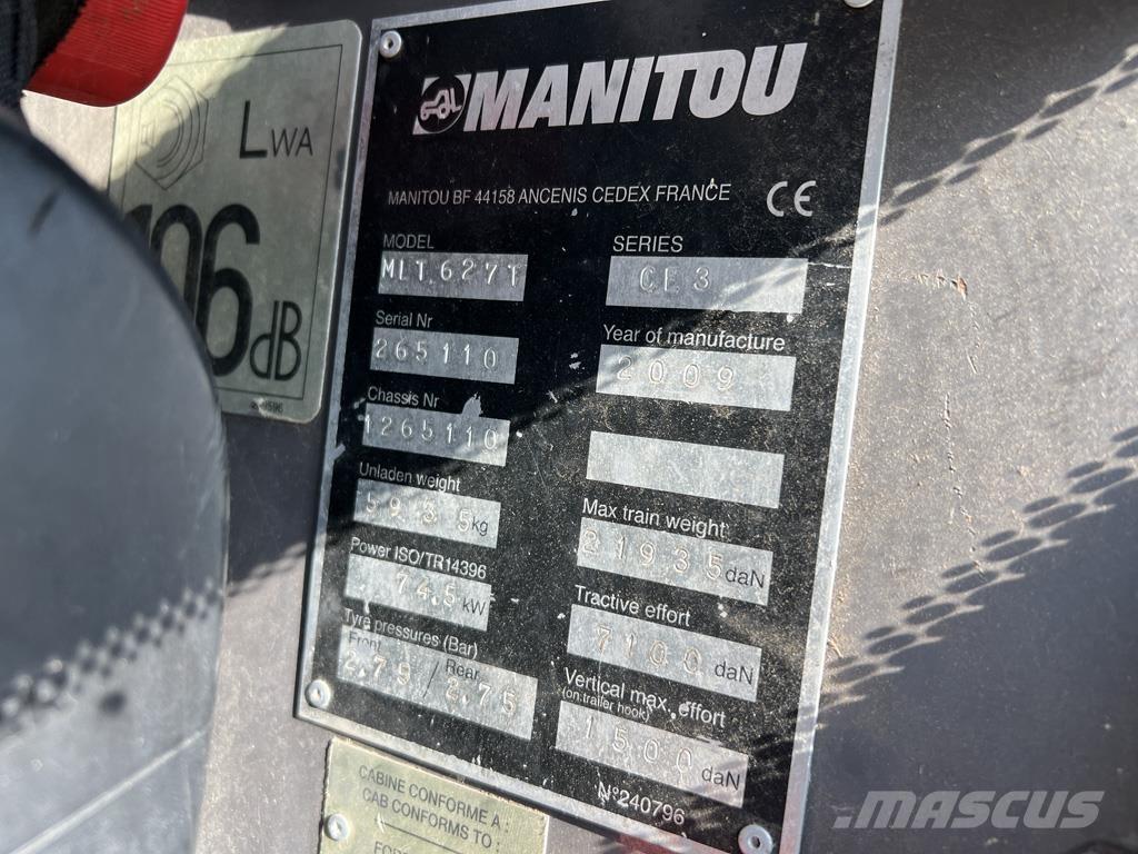 Manitou MLT627 Συστήματα τηλεχειρισμού για τη γεωργία