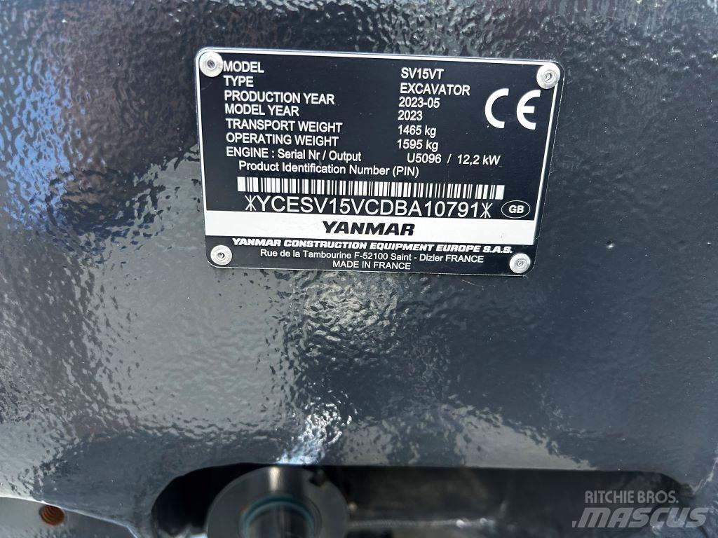 Yanmar SV15VT Μίνι εκσκαφείς 7t - 12t
