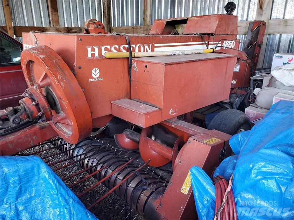 Hesston 4650 Πρέσες κυλινδρικών δεμάτων