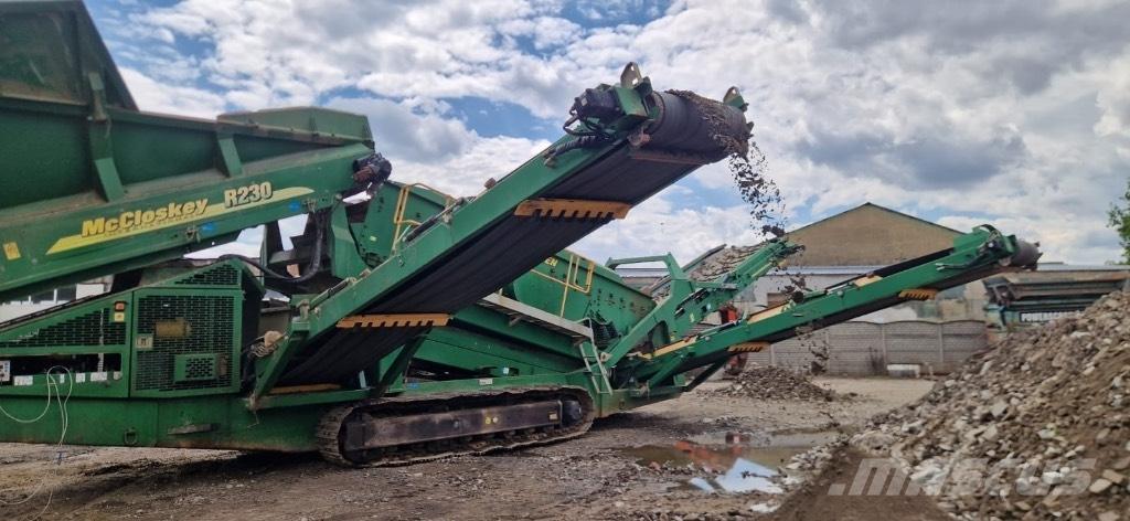 McCloskey R230 Μηχανές κοσκινίσματος