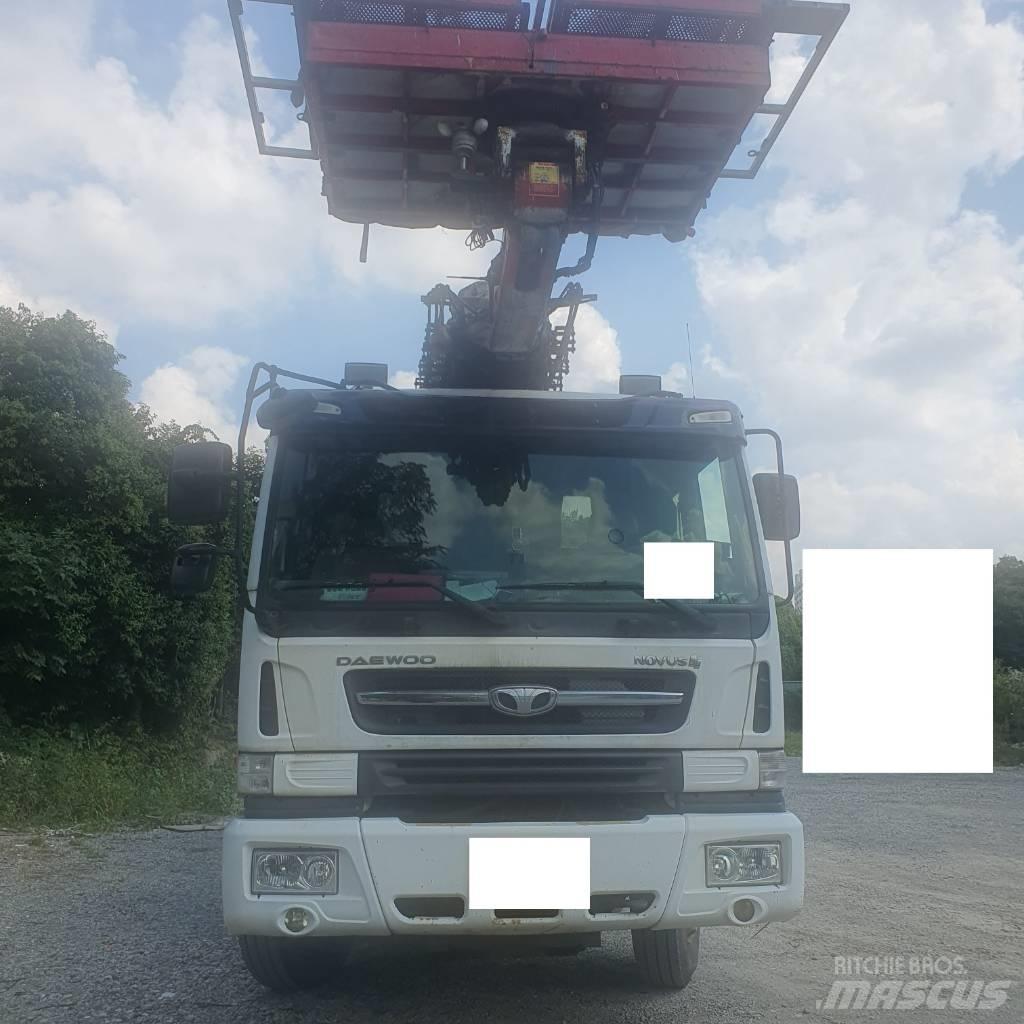 Horyong SKY750 Εναέριες πλατφόρμες τοποθετημένες σε φορτηγό