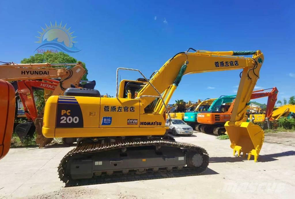 Komatsu PC 200-8 Εκσκαφείς με ερπύστριες