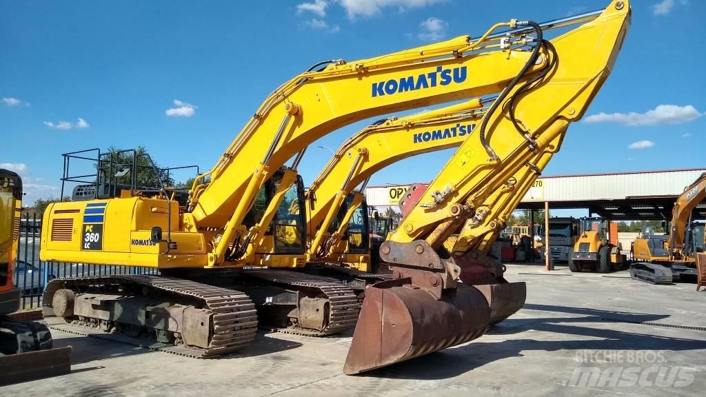 Komatsu PC360LC-10 Εκσκαφείς με ερπύστριες