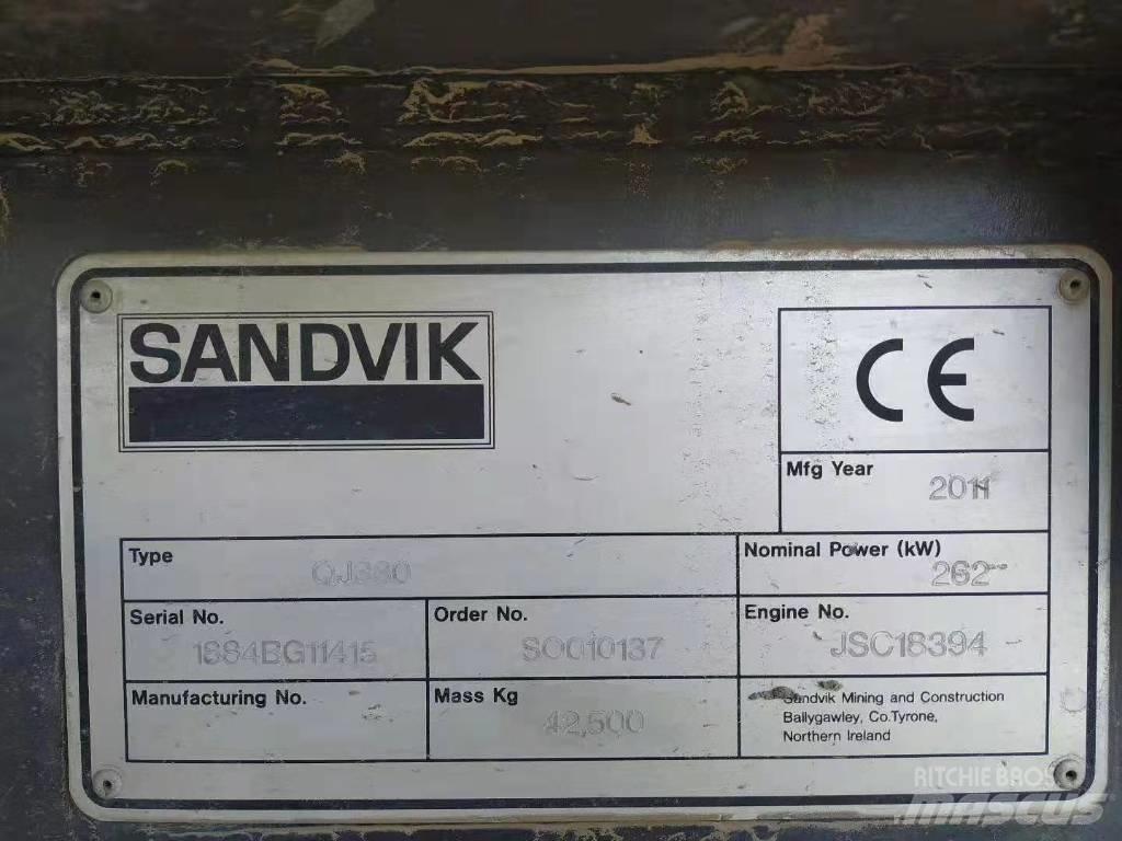 Sandvik QJ330 Κινητοί σπαστήρες