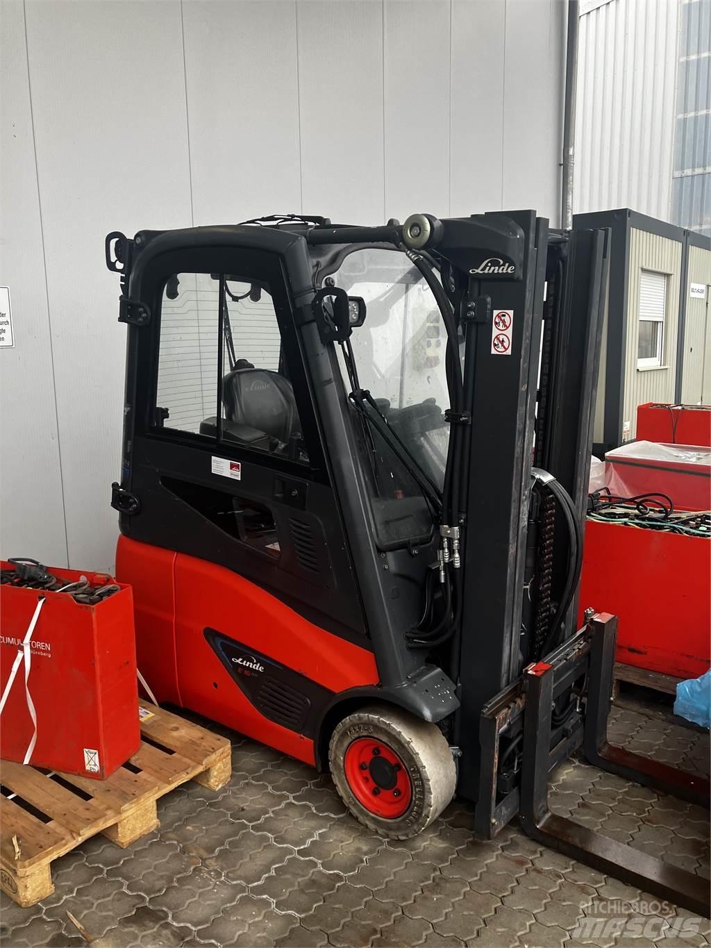 Linde E16C Ηλεκτρικά περονοφόρα ανυψωτικά κλαρκ