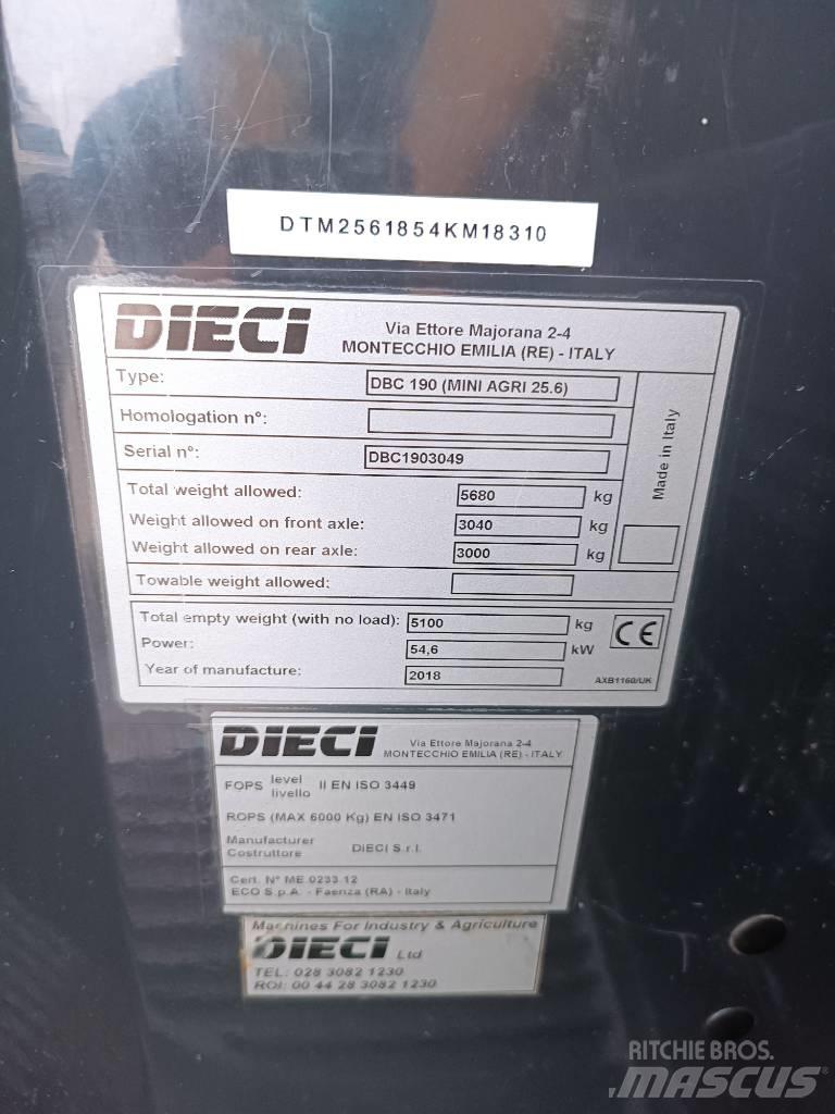 Dieci Mini Agri 25.6 Μίνι φορτωτές