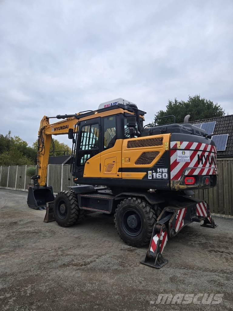 Hyundai HW 160 Εκσκαφείς με τροχούς - λάστιχα