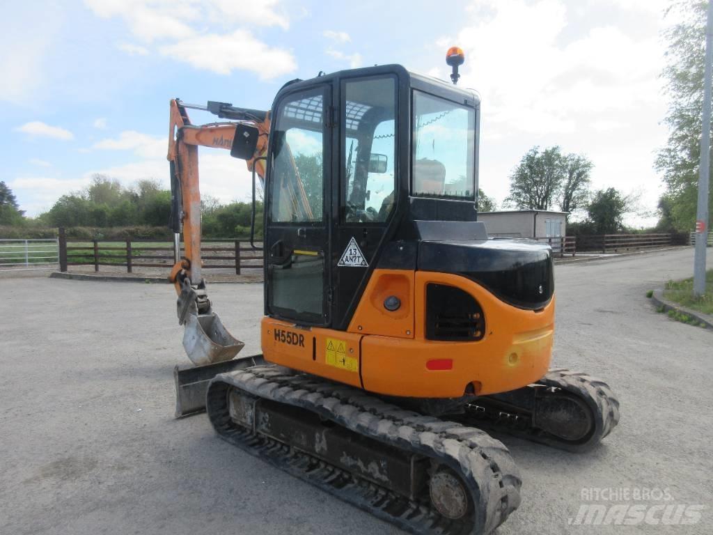 Hanix H 55 DR Εκσκαφάκι (διαβολάκι) < 7t
