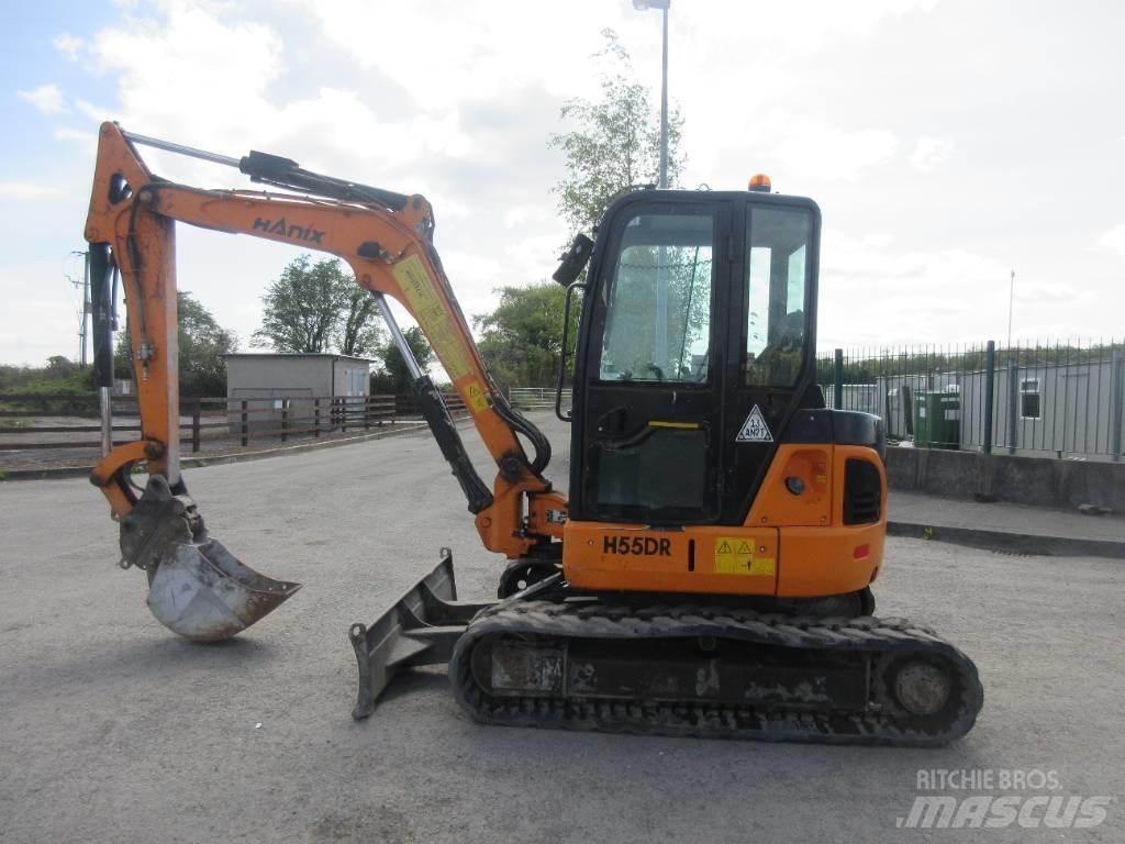 Hanix H 55 DR Εκσκαφάκι (διαβολάκι) < 7t