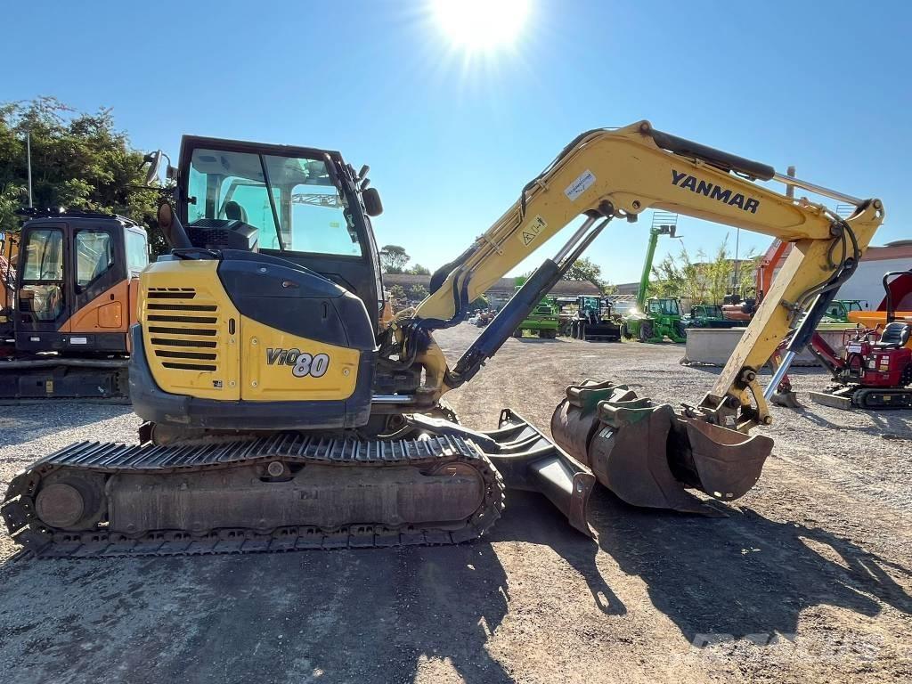 Yanmar Vio 80-1A Μίνι εκσκαφείς 7t - 12t
