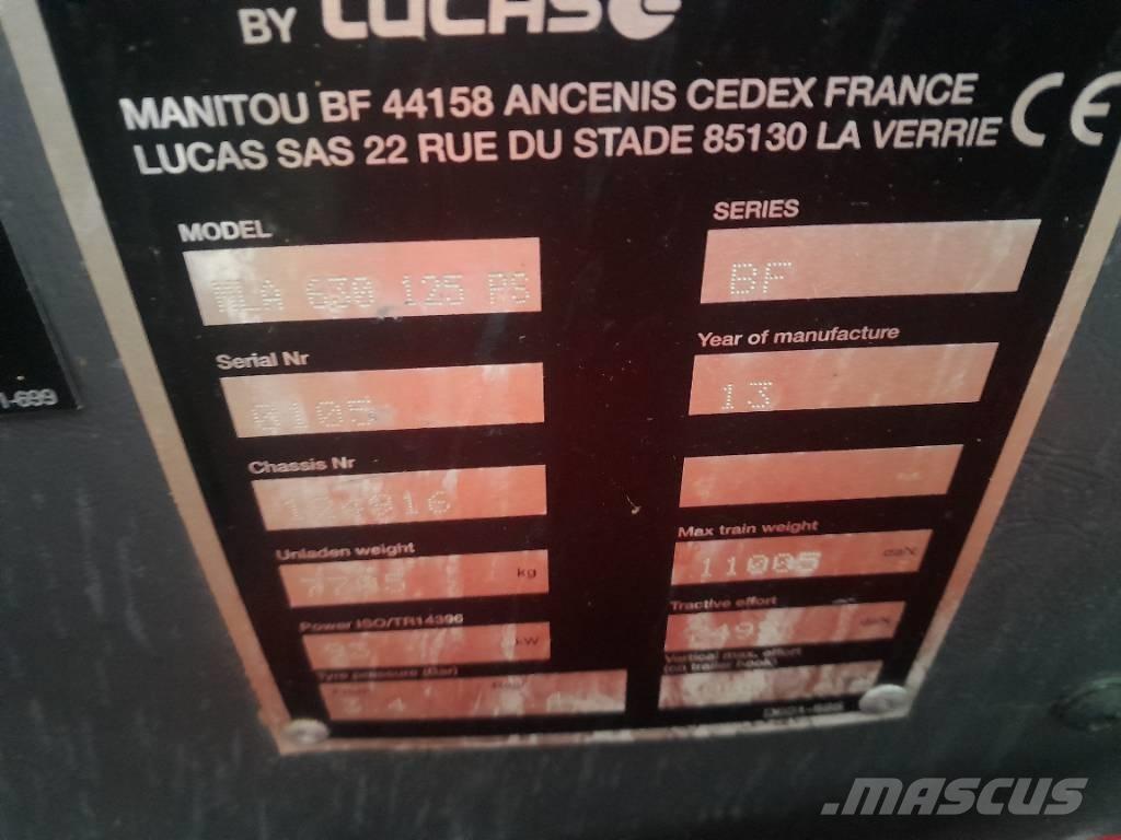 Manitou MLT630-125 Συστήματα τηλεχειρισμού για τη γεωργία