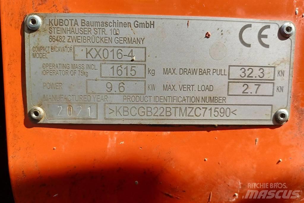 Kubota KX016-4G Εκσκαφάκι (διαβολάκι) < 7t