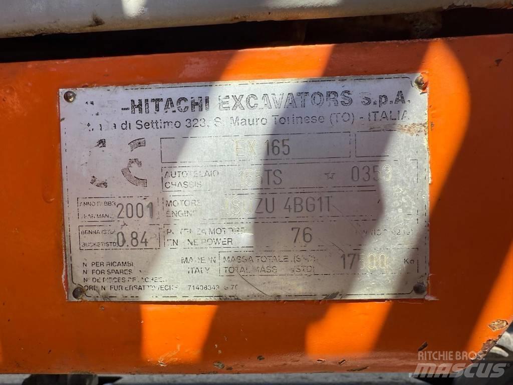 Fiat-Hitachi EX 165 Εκσκαφείς με ερπύστριες
