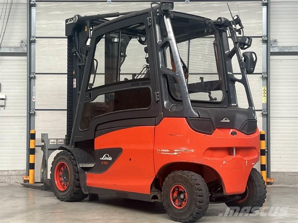 Linde E 50HL-01 Ηλεκτρικά περονοφόρα ανυψωτικά κλαρκ