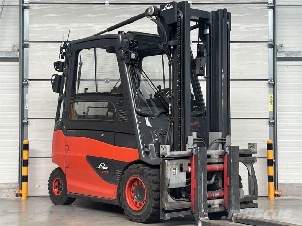 Linde E 50HL-01 Ηλεκτρικά περονοφόρα ανυψωτικά κλαρκ