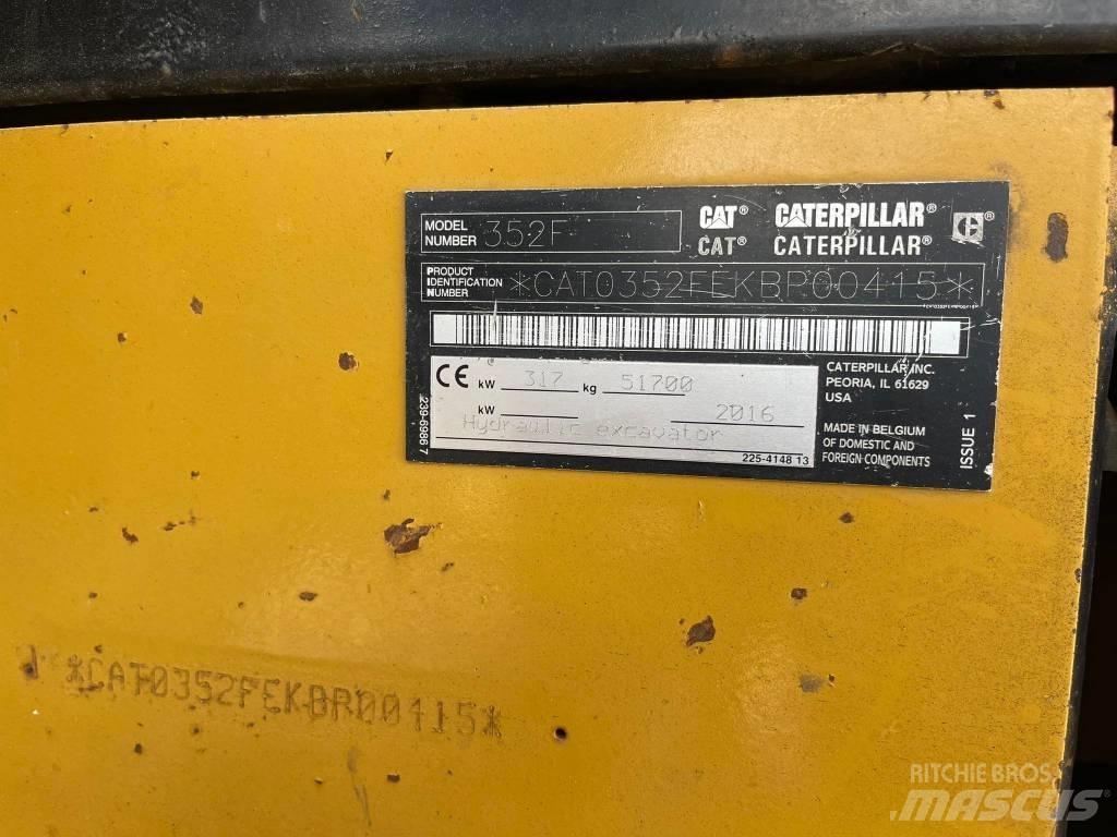CAT 352FL Εκσκαφείς με ερπύστριες