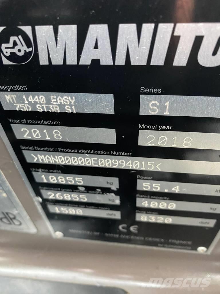 Manitou MT 1440 Τηλεσκοπικοί ανυψωτές