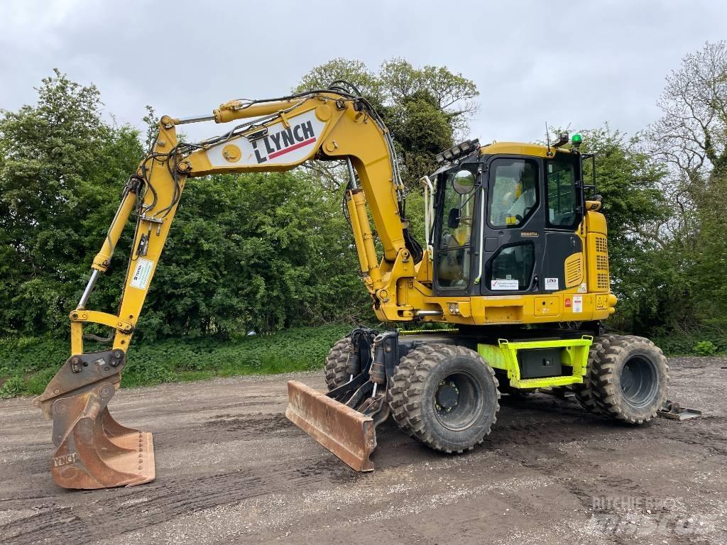 Komatsu PW 118 Εκσκαφείς με τροχούς - λάστιχα