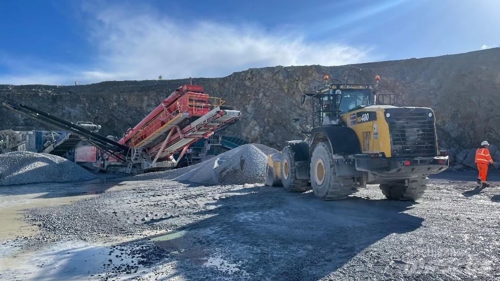 Komatsu WA480 Φορτωτές με λάστιχα (Τροχοφόροι)