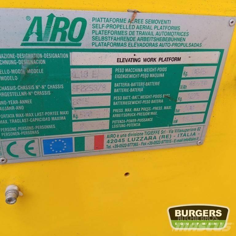Airo XL 19E Ανυψωτήρες ψαλιδωτής άρθρωσης