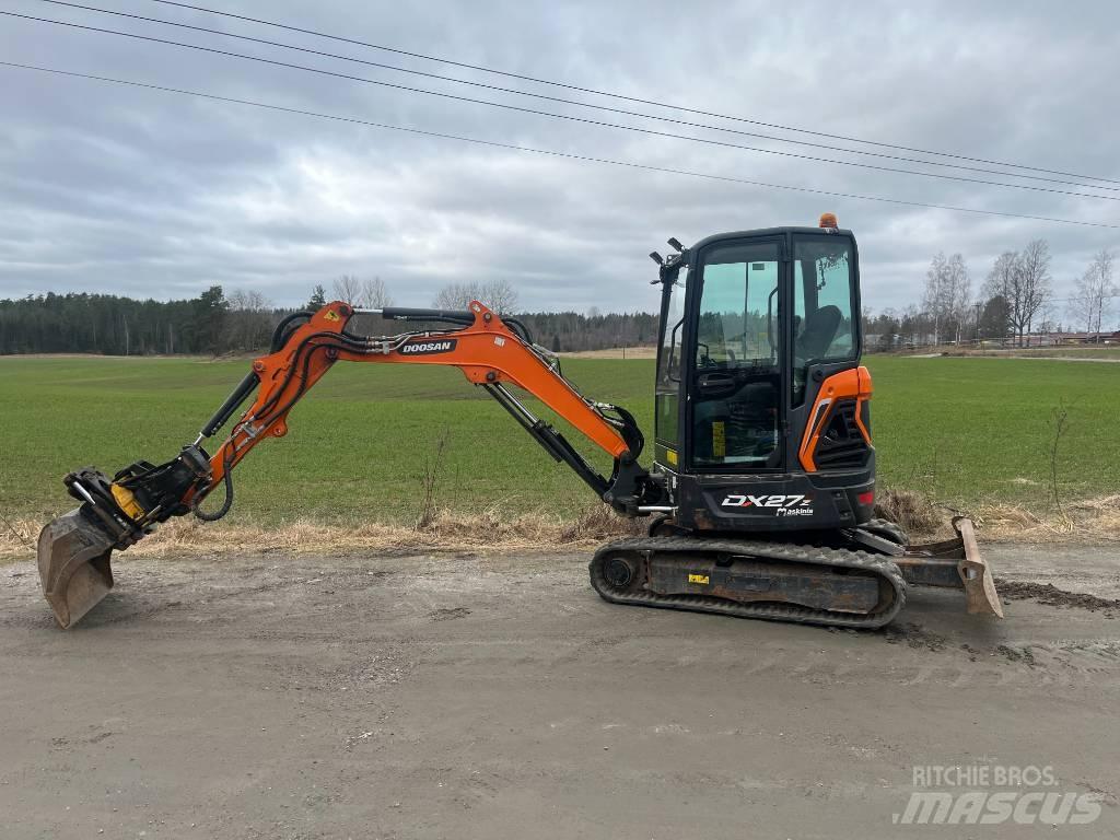 Doosan DX27 Εκσκαφάκι (διαβολάκι) < 7t