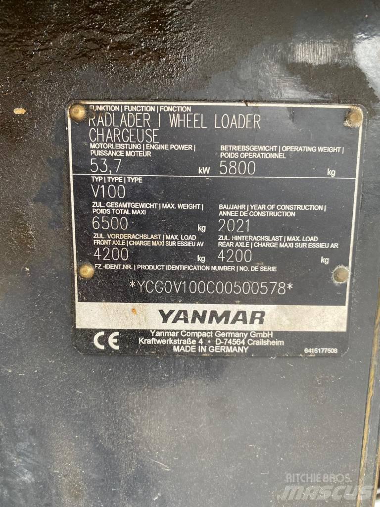 Yanmar V100 Φορτωτές με λάστιχα (Τροχοφόροι)
