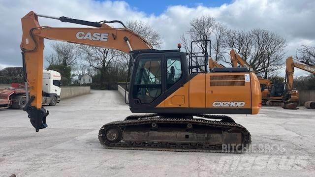 CASE CX 210 D Εκσκαφείς με ερπύστριες