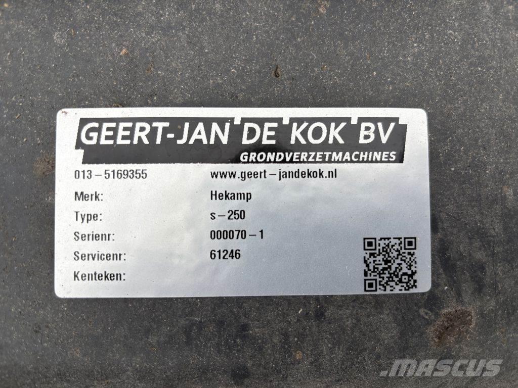Hekamp s-250 Κουβάδες