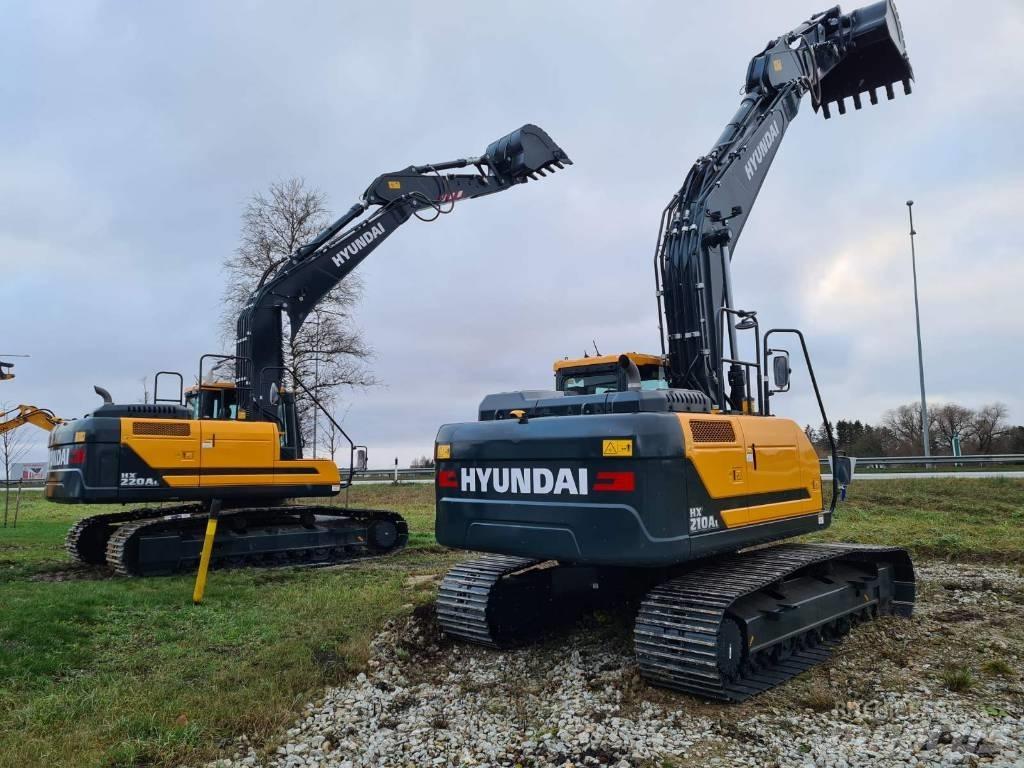 Hyundai HX210AL Εκσκαφείς με ερπύστριες