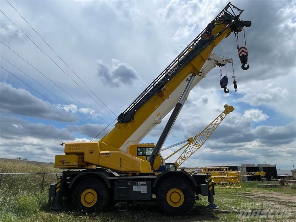Grove GRT8100 Γερανοί ανώμαλου εδάφους