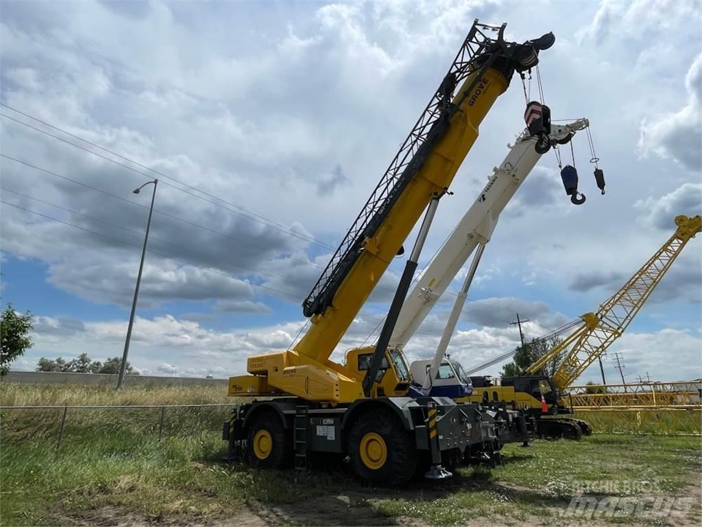 Grove GRT8100 Γερανοί ανώμαλου εδάφους