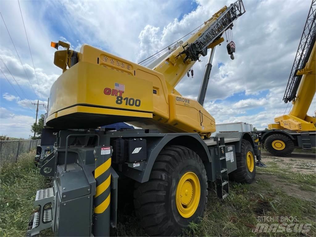 Grove GRT8100 Γερανοί ανώμαλου εδάφους