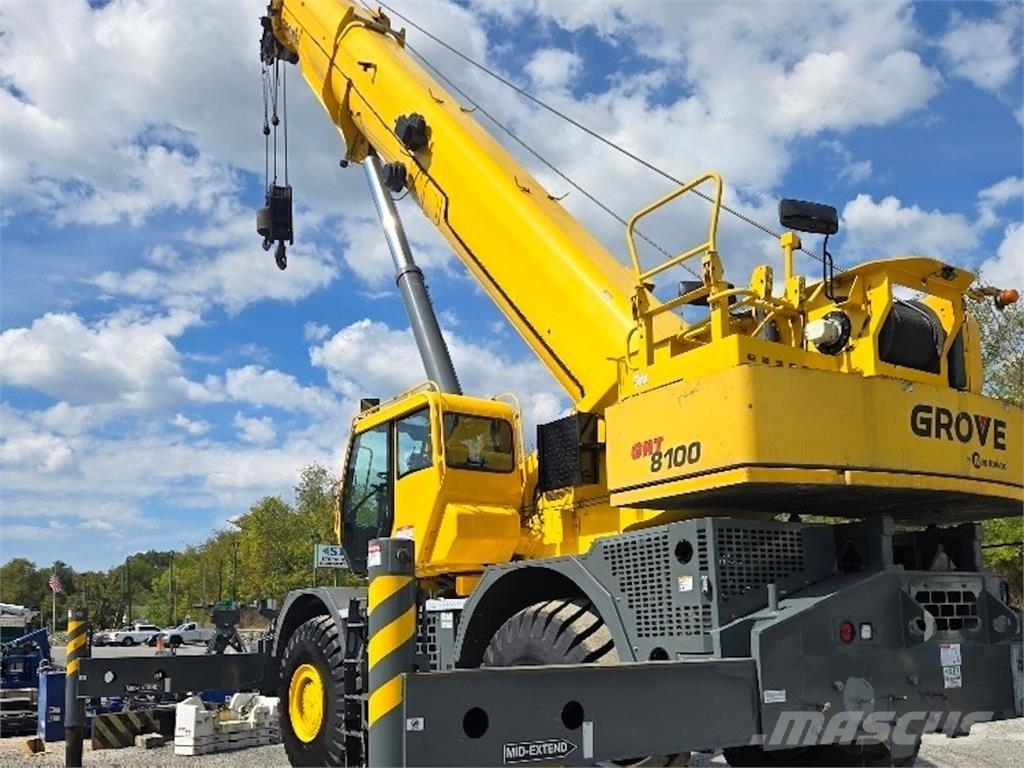 Grove GRT8100 Γερανοί ανώμαλου εδάφους