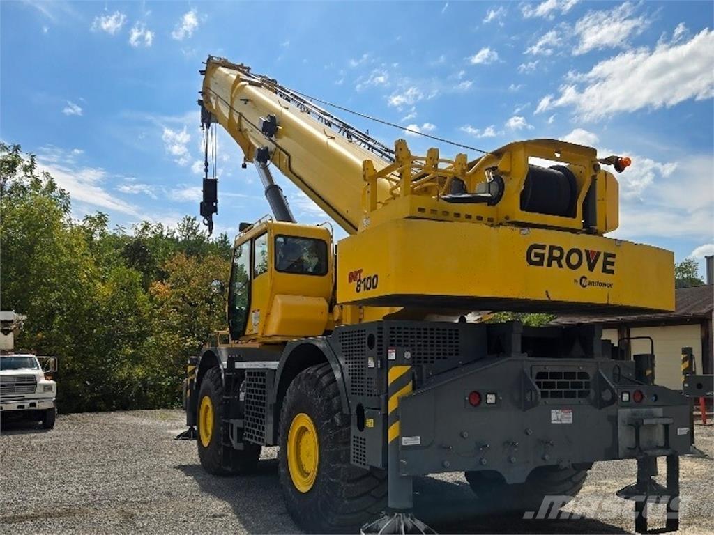Grove GRT8100 Γερανοί ανώμαλου εδάφους