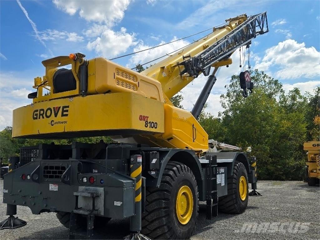 Grove GRT8100 Γερανοί ανώμαλου εδάφους