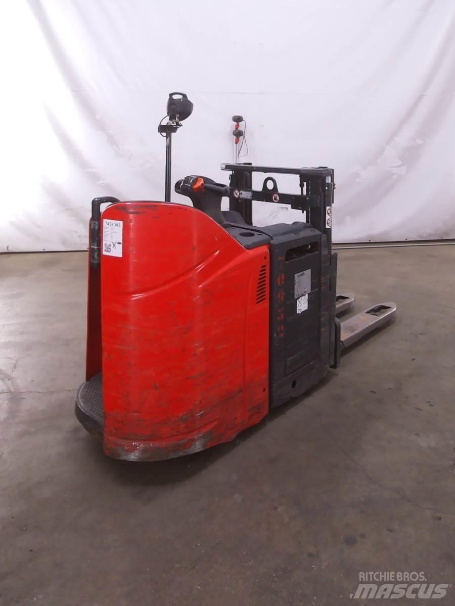Linde D12HPSP Παλετοφόρα πεζού χειριστή με ιστό