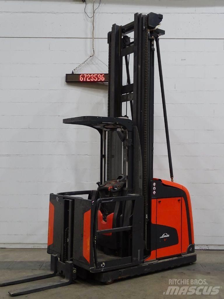 Linde V10 Περονοφόρο ανυψωτικό συλλογής παραγγελιών μεγάλου ύψους