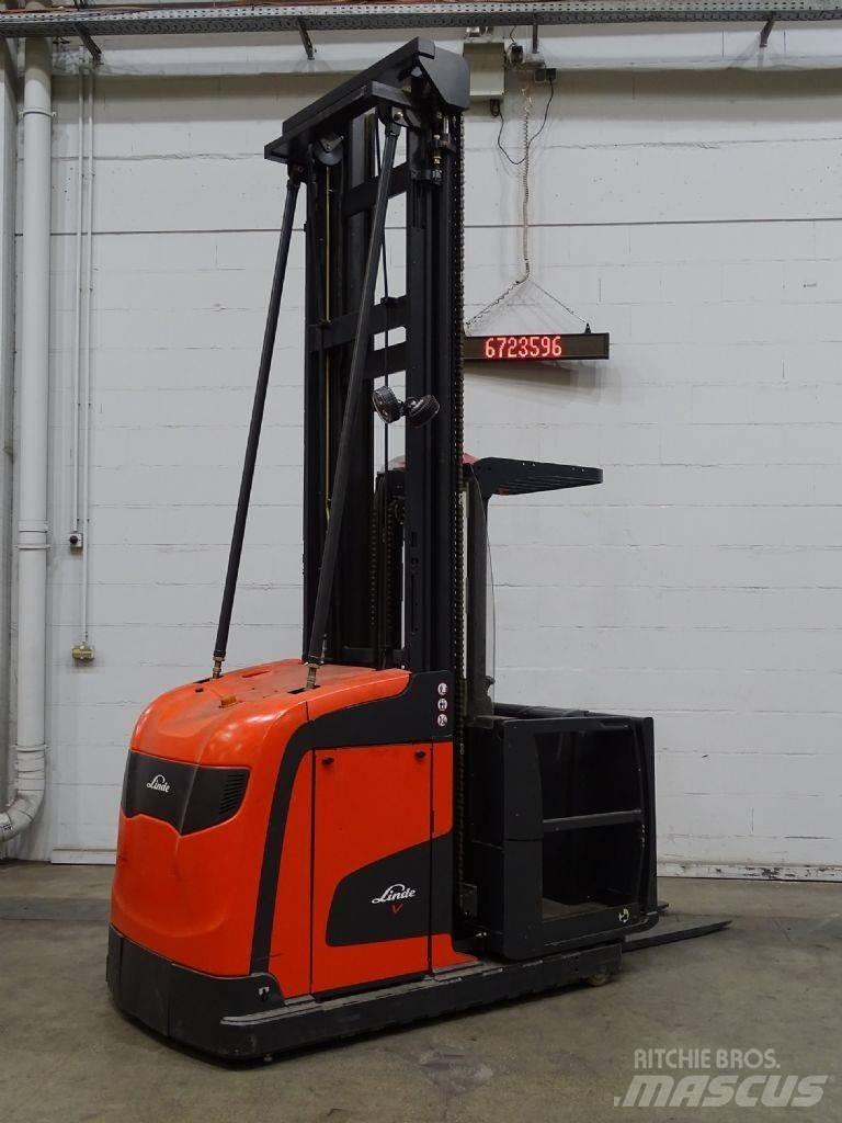 Linde V10 Περονοφόρο ανυψωτικό συλλογής παραγγελιών μεγάλου ύψους